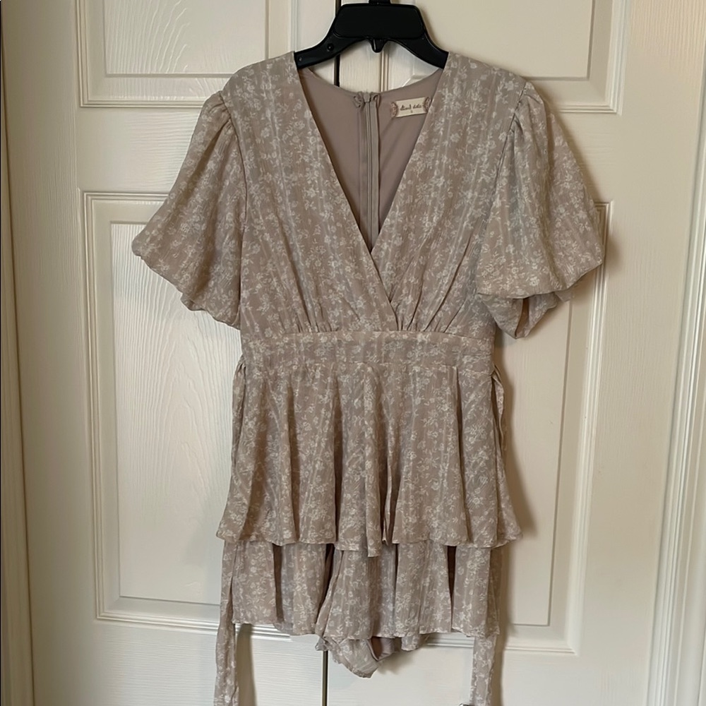 Altar'd State Floral Romper